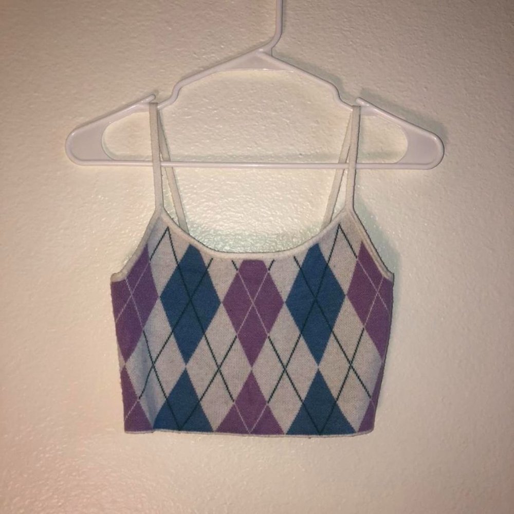 pacsun kendall & kylie sweater tank top